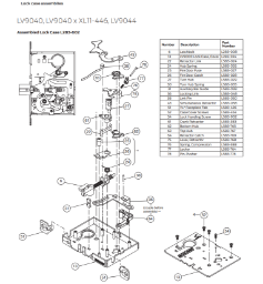 LV Lock Case Assembly